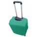 Универсальный чехол на большой чемодан размер L Дайвинг текстильный однотонный чехол бирюзовый для большого чемодана