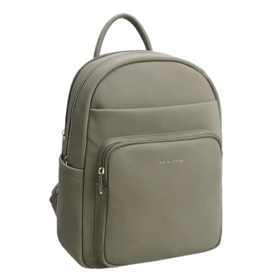 Женский рюкзак эко-кожа хаки David Jones рюкзачок девушке городской