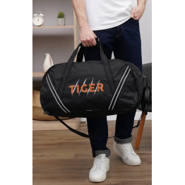 Спортивная вместительная сумка Tiger-4 сумка унисекс черная дорожная сумка 