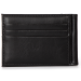 Черный мужской кошелек для денег Cosmetic bag зажим из иск-кожи мужской 