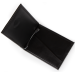 Черный мужской кошелек для денег Cosmetic bag зажим из иск-кожи мужской 