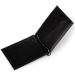Черный мужской кошелек для денег Cosmetic bag зажим из иск-кожи мужской 