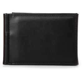 Мужской черный кошелек для денег Cosmetic bag зажим из иск-кожи мужской 