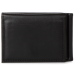Мужской кошелек черный для денег Cosmetic bag зажим из иск-кожи мужской 