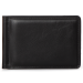 Мужской кошелек для денег черный Cosmetic bag зажим из иск-кожи мужской 