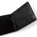 Мужской кошелек для денег черный Cosmetic bag зажим из иск-кожи мужской 