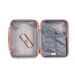 Пластиковый  дорожный кейс wings WN-01 розовый Beauty кейс для чемодана бьюти кейс дорожный кейс пилот