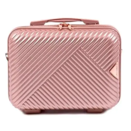 Пластиковый  дорожный кейс wings WN-01 розовый Beauty кейс для чемодана бьюти кейс дорожный кейс пилот