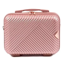 Пластиковый  дорожный кейс wings WN-01 розовый Beauty кейс для чемодана бьюти кейс дорожный кейс пилот