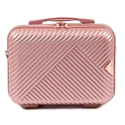 Пластиковый  дорожный кейс wings WN-01 розовый Beauty кейс для чемодана бьюти кейс дорожный кейс пилот